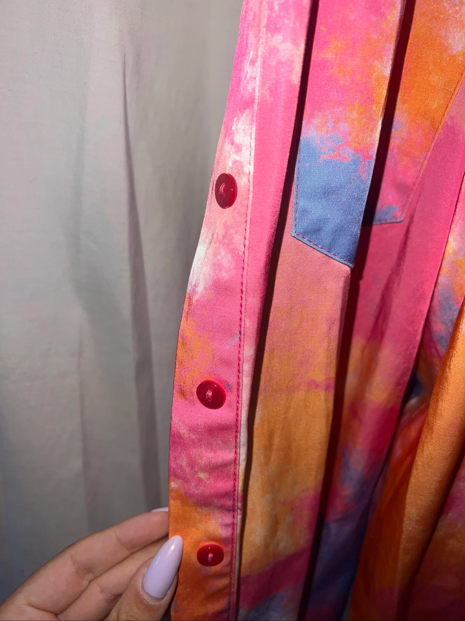 Camisa larga multicolor – photo 5
